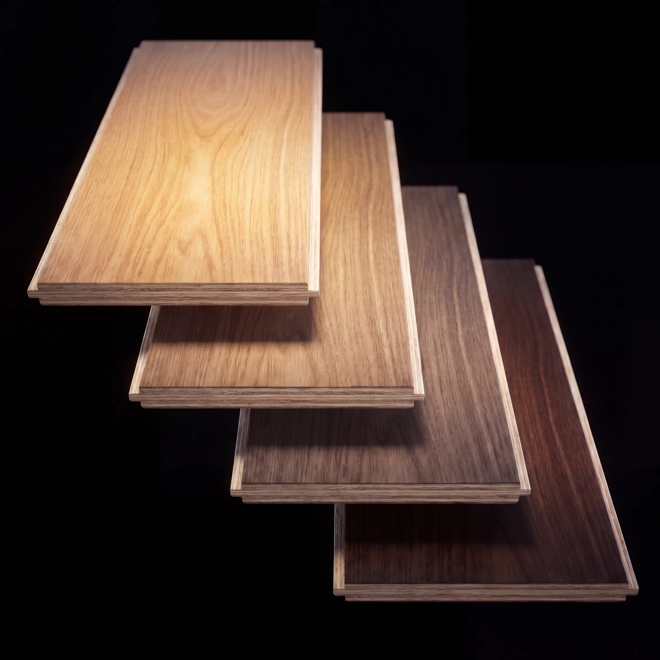 Any stain and custom colour match on premium hardwood